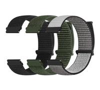 Bracelet en nylon de 18 mm compatible avec Garmin Venu 4 41 mm/3S 41 mm/Venu 2S/Vivoactive 4S/Vivomove 3S/Active S/Forerunner 265S (42 mm)/255S/Huawei Watch GT 6 41 mm/5 41 mm/GT 5 Pro 42 mm Bracelet