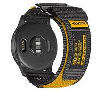 Bracelet en nylon de 22 mm,compatible avec les modèles Amazfit Balance, Vivoactive 4, Carbinox Blaze Round/Blaze S/X-Ranger/Vortex ainsi que les modèles Suunto 9 Peak/9 Peak Pro/5 Peak/Race pour homme