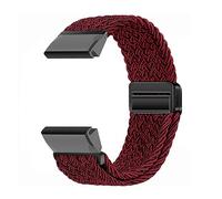 Bracelet en nylon pour Garmin EPIX Gen 2, Bracelets Tressée Élastique en Nylon avec Fermoir Magnétique Conçus Compatible avec Garmin EPIX Gen 2 Bracelet (24)