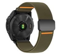 Bracelet en nylon pour Garmin Fenix Watch, 22mm, Nylon, No Gemstone