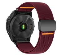 Bracelet en nylon pour Garmin Fenix Watch, 22mm, Nylon, No Gemstone