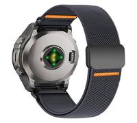 Bracelet en nylon pour Garmin Fenix Watch, bracelet magnétique élastique, 22mm, Nylon, Pas de pierre précieuse