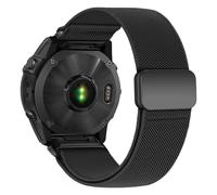 Bracelet en nylon pour Garmin Fenix Watch, bracelet magnétique élastique, 26mm, Nylon, Pas de pierre précieuse