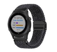 Bracelet en nylon pour Garmin Forerunner 955/935/945/645/245 Music, Bracelets Tressée Élastique en Nylon avec Fermoir Magnétique Conçus Compatible avec Forerunner 955/935/945/645/245 Music (20)