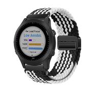 Bracelet en nylon pour Garmin Forerunner 955/935/945/645/245 Music, Bracelets Tressée Élastique en Nylon avec Fermoir Magnétique Conçus Compatible avec Forerunner 955/935/945/645/245 Music (18)