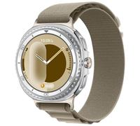 Bracelet en nylon pour Samsung Galaxy Watch 8/8 Classic Alpine Loop Design Olive
