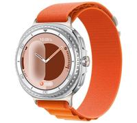 Bracelet en nylon pour Samsung Galaxy Watch 8/8 Classic Alpine Loop - Orange