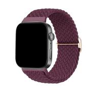 Bracelet en nylon tissé Pour Huawei Watch Fit3 Fit4 Fit4Pro Connecteurs spécialisés band de remplacement Bracelet de sport respirant(Wine red,For FIT 4)