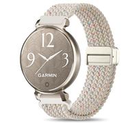 Bracelet en nylon tressé compatible avec Garmin Lily 2, magnétique - 14 mm - Bracelet de rechange réglable en nylon extensible à dégagement rapide pour montre intelligente Lily 2 Classic/Active