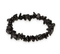 Bracelet en obsidienne noire | Bracelet en pierres précieuses de qualité supérieure | Source de vie Plus