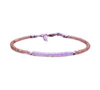 Bracelet en opale et citrine éthiopiennes de 2 à 3 mm, perles à facettes et coupe lisse, fermoir plaqué argent réglable de 17,8 cm, pour hommes et femmes | LK_STACK_07533