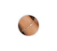 Bracelet en or délicat avec croix avec pierre de naissance pour femme, cadeau d'anniversaire, cadeau chrétien pour sa foi religieuse, baptême, confirmation, bijoux de Noël pour sœur, fille