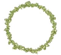 Bracelet en péridot - perles baroques