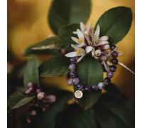 Bracelet en perles améthystes