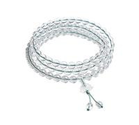 Bracelet en perles de - Bijoux décontractés transparents | Bracelet en perles de pour la méditation, les trajets quotidiens, les voyages, les femmes, les mères, les sœurs, les petites