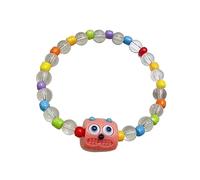 Bracelet en perles de cristal coloré pour femme, monstres dopamines, bracelet en perles de cristal, bijoux de tous les jours
