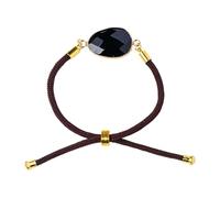 Bracelet en pierre, bracelet en véritable naturel, bracelet en pierre réglable, bracelet à bordure irrégulière, bijou unique en améthyste, Refer to description, Unisexe
