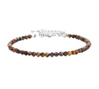 Bracelet en Pierre-Multicolore Mini Perles Bracelet 3MM Pierre Naturelle Oeil de Tigre Bracelets Mode Femme Yoga Bracelet pour Hommes Femmes Bijoux,Oeil de Tigre,Taille Unique