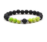 Bracelet en Pierre Naturelle et Perles de 8 mm pour Lui et Elle, robinets ménagers d'assurance qualité