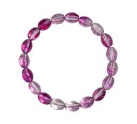 Bracelet en pierres précieuses avec cristaux stimulant l'énergie pour le bien-être, option élégante et significative ! FgY859, 12x9cm, Pierre