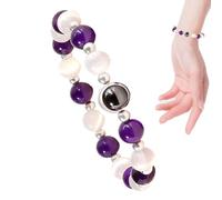 Bracelet en pour femme | Bijoux naturels pour le bien-être - Bracelets d'équilibre du corps d'énergie | Pour travail quotidien, fête, yoga, rendez-vous, méditation, anniversaire, Noël