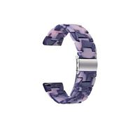 Bracelet en résine gris foncé/rose pour votre Huami Amazfit Bip S/GTR 42mm/GTS/Bip Lite 20mm