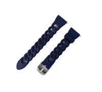 Bracelet en silicone 20 mm/22 mm for Amazfit GTS 4/2/2e, compatible for Mini/3/GTR 4/3 Pro 42 mm/47 mm/GTR2/Stratos 2/3(Navy Blue,Amazfit GTS 2e-mini)