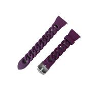 Bracelet en silicone 20 mm/22 mm for Amazfit GTS 4/2/2e, compatible for Mini/3/GTR 4/3 Pro 42 mm/47 mm/GTR2/Stratos 2/3(Deep Purple,Amazfit GTS 2e-mini)