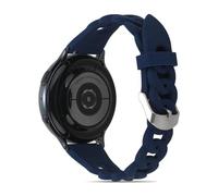 Bracelet en silicone 20 mm/22 mm pour montres Amazfit bip/6/5/GTR 4/3 Pro 42 mm/47 mm/GTR2/stratos 2/3, pour Amazfit GTS 4/2/2e Mini, bleu foncé, 22 mm