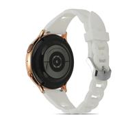 Bracelet en silicone 20 mm/22 mm pour montres Amazfit bip/6/5/GTR 4/3 Pro 42 mm/47 mm/GTR2/Stratos 2/3, pour Amazfit GTS 4/2/2e Mini, blanc, 20 mm