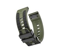 Bracelet en Silicone 22 26mm Pour Garmin Quatix 8/Fenix8/Tactix 47/51mm 7 7X 6 6X Pro Forerunner 970 965 Enduro 3 2 bracelet de remplacement(Army green black,22mm MARQ series)