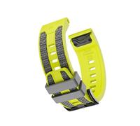Bracelet en Silicone 22 26mm Pour Garmin Quatix 8/Fenix8/Tactix 47/51mm 7 7X 6 6X Pro Forerunner 970 965 Enduro 3 2 bracelet de remplacement Accessoires(Lime Gray,26mm)