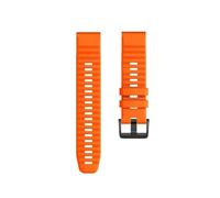 Bracelet En Silicone 22mm Adapté For Garmin Descent G1 Solaire/EPIX/instinct 2/Forerunner 945 745/MARQ/Fenix 5 Plus Bracelet De Montre(Orange,QuickFit 26mm)
