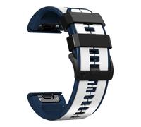 Bracelet en silicone 26 mm pour Garmin Fenix 6X/Fenix7X/7X pro, COROS White