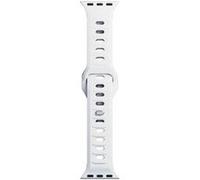 Bracelet en silicone - 3MK PROTECTION - Apple Watch - Hypoallergénique - Confortable - Mixte Blanc