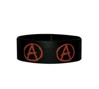 Bracelet en silicone Anarchiste