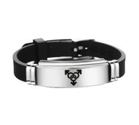 Bracelet en Silicone Arc-en-Ciel pour Hommes et Femmes, réglable, Cadeau de fierté
