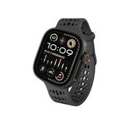 Decoded Bags Bracelet pour Apple Watch Ares O Silicone Antimicrobien Noir 44–49 mm