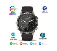 (Bracelet en silicone argenté) 2025 Nouvelle montre intelligente adulte écran tactile complet montre de sport