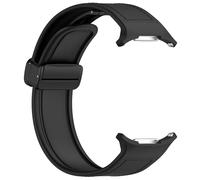 Bracelet en silicone avec fermoir magnétique pour Samsung Watch Ultra 47 mm Black