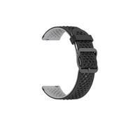 Bracelet en silicone bicolore for montres Huawei et Xiaomi, idéal for les amateurs de sport, de fitness et d'utilisation quotidienne(Black gray,For Huawei GT4 3 2 Pro)