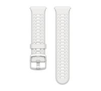 COROS Bracelet en silicone Pace 3 - 22 mm Blanc TU