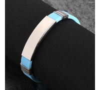 Bracelet en silicone - Bleu de laboratoire KP22757
