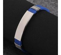 Bracelet en silicone - Bleu KP22754