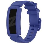 Bracelet en silicone 'Classic' de Bandz pour Fitbit Ace 2 - Bracelet en silicone de haute qualité - Bracelet en silicone idéal pour la pratique d'une activité physique - Bracelet en silicone bleu fonc