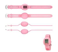 Bracelet en silicone compatible avec Tamagotchi Nano, bracelet souple résistant aux chocs avec boucle réglable, rose