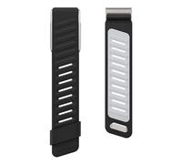 Bracelet en silicone compatible avec Whoop Watch - Confort et résistance pour un usage sportif Black + light gray