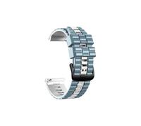 Bracelet en silicone de 22mm Compatible avec Amazfit GTR 4 3 Pro 2 e /GTR47mm /Amazfit Pace/Stratos(Gray blue White,For Amazfit GTR 2)