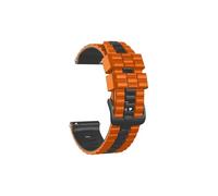Bracelet en silicone de 22mm Compatible avec Amazfit GTR 4 3 Pro 2 e /GTR47mm /Amazfit Pace/Stratos(Orange Black,For Amazfit GTR 2)