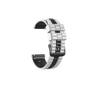 Bracelet en silicone de 22mm Compatible avec Amazfit GTR 4 3 Pro 2 e /GTR47mm /Amazfit Pace/Stratos(White Black,For Amazfit GTR 2)